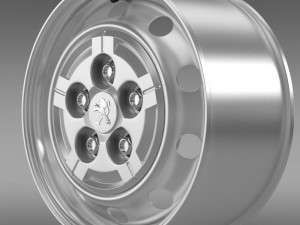 peugeot boxer van rim 3D Model