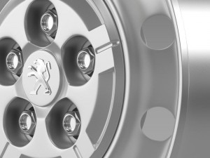 peugeot boxer van rim 3D मॉडल