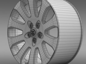 vauxhall insignia rim Modello 3D