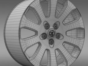 vauxhall insignia rim Modello 3D