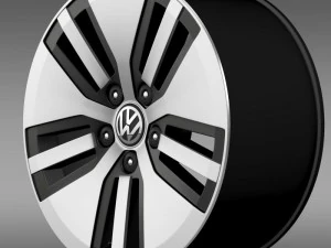 pelek volkswagen dan golf Model 3D