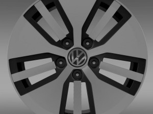 volkswagen e golf rim Model 3D