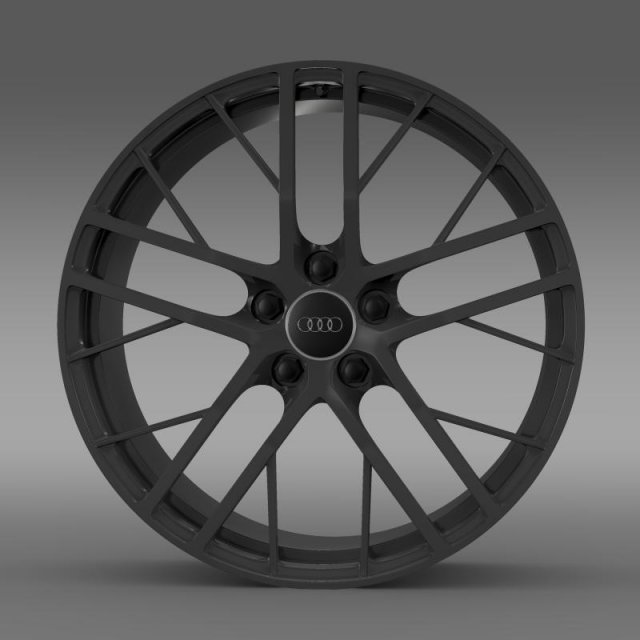 audi r8 lmx 2014 rim Modelo 3D .c4d .max .obj .3ds .fbx .stl .blend 