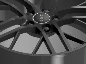 audi r8 lmx 2014 rim Modelo 3D