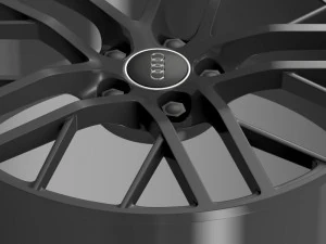 audi r8 lmx 2014 rim 3D Model