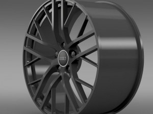 audi r8 lmx 2014 rim Modelo 3D