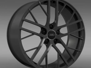 audi r8 lmx 2014 rim 3D Model
