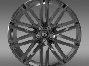 bentley continental gt speed rim 3D 모델
