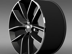 dodge challenger 392 rim 3D Model