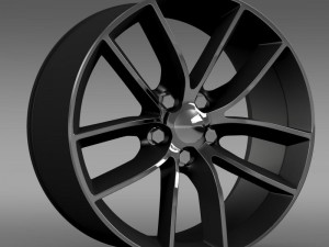 dodge challenger 392 rim 3D Model