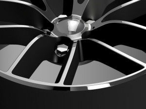 dodge challenger 392 rim 3D Model