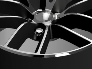 dodge challenger 392 rim 3D Model