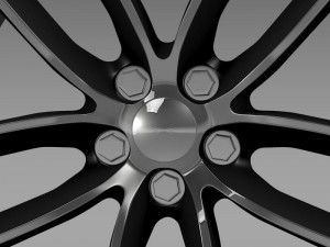 dodge challenger 392 rim 3D Model