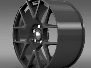 dodge challenger rt shaker rim 3D Model