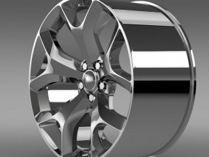 dodge challenger sxt rim 3D Model