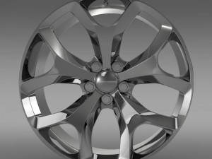 dodge challenger sxt rim 3D मॉडल