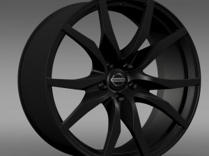 nissan gtr rim Modello 3D