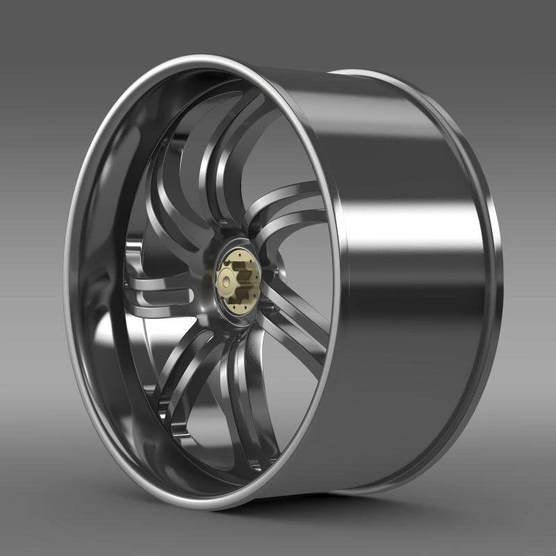 pagani huayra prototype rim 3D Model .c4d .max .obj .3ds .fbx .stl .blend