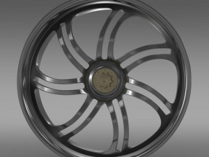 pagani huayra prototype rim 3D 模型