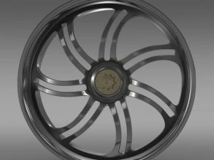 pagani huayra prototype rim 3D Model
