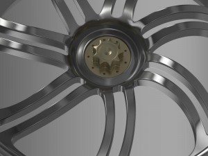 pagani huayra prototype rim 3D 模型