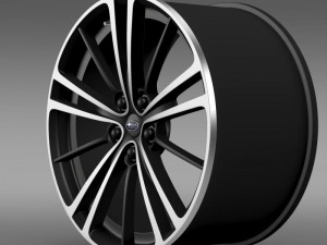 subaru brz rim 3D Model
