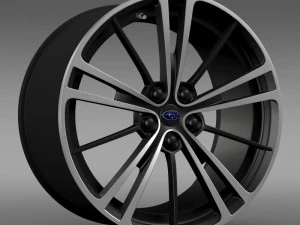 subaru brz rim 3D Model