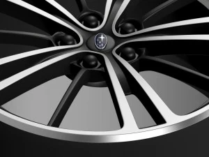 subaru brz rim 3D Model