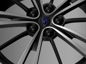 subaru brz rim 3D 模型