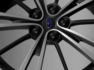 subaru brz rim 3D Model