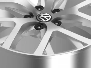 volkswagen crosspolo 2014 rim 3D Model