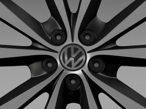 volkswagen polo 2014 rim 3D Model