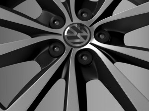 volkswagen polo 2014 rim 3D Model