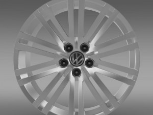 volkswagen polo bluegt rim 3Dモデル