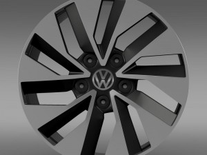 volkswagen polo bluemotion rim 3D Модель
