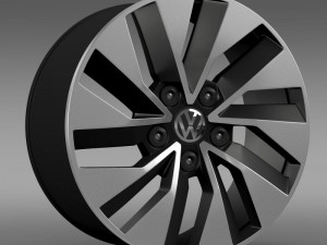 volkswagen polo bluemotion rim 3D Модель