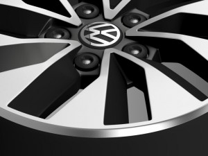 volkswagen polo bluemotion rim 3D Модель