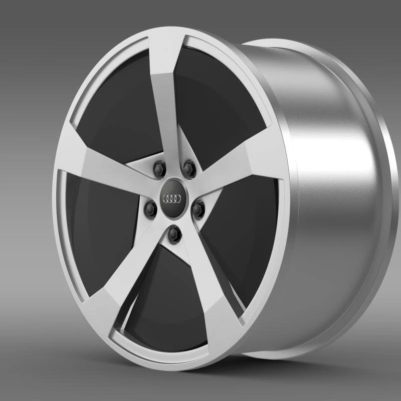 audi r8 e tron 2013 rim 3D Model .c4d .max .obj .3ds .fbx .stl .blend 