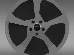 audi r8 e tron 2013 rim 3D Model