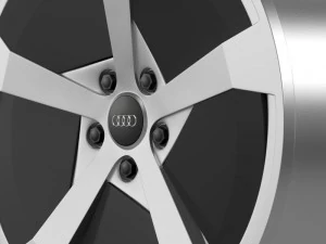 audi r8 e tron 2013 rim 3D Model