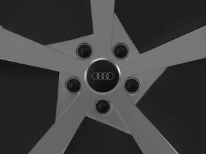 audi r8 e tron 2013 rim 3D Model