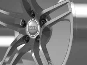 audi r8 gt rim 3D Model