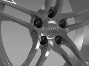 audi r8 gt rim Modèle 3D