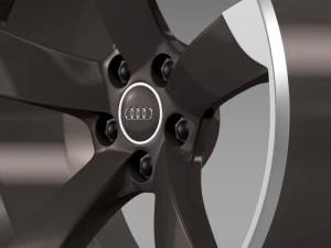 audi r8 spyder rim 3D Model