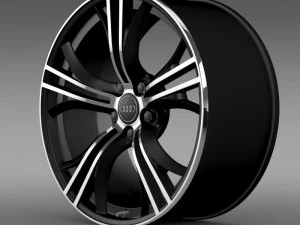 Cerchio esclusivo per audi r8 v10 Modello 3D