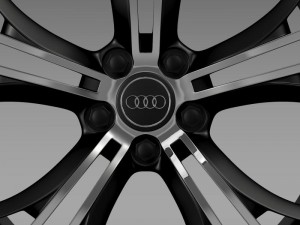 audi r8 v10 exclusive rim 3D Model