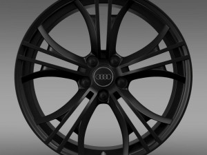 audi r8 v10 plus 2013 rim 3D Model