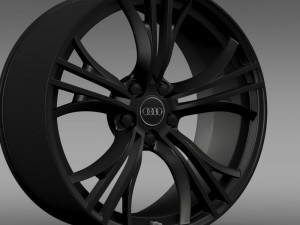 audi r8 v10 plus 2013 rim 3D Model