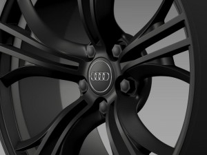 audi r8 v10 plus 2013 rim 3D Model