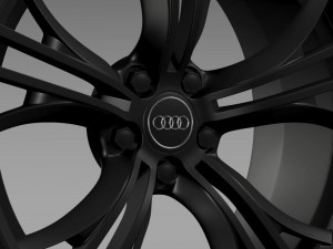 audi r8 v10 plus 2013 rim 3D Model